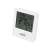 Home HC 16 Weather Station, indoor temperature and humidity monitor, digital display, white