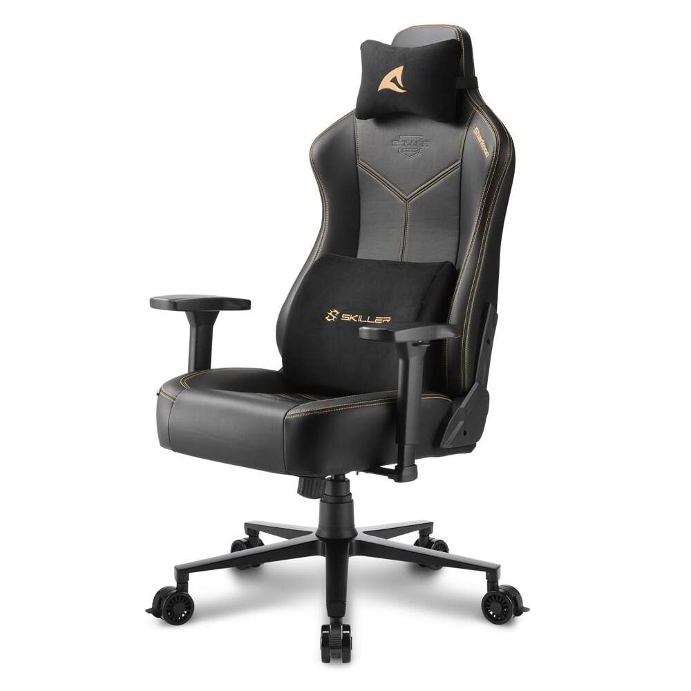 Sharkoon skiller sgs30 gamer szék - fekete/bézs
