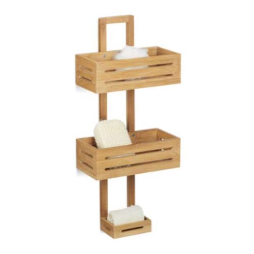 Bambusz Zuhanypolc - 3 Kosaras - 65x28x15.5cm 164673647 - Bútor