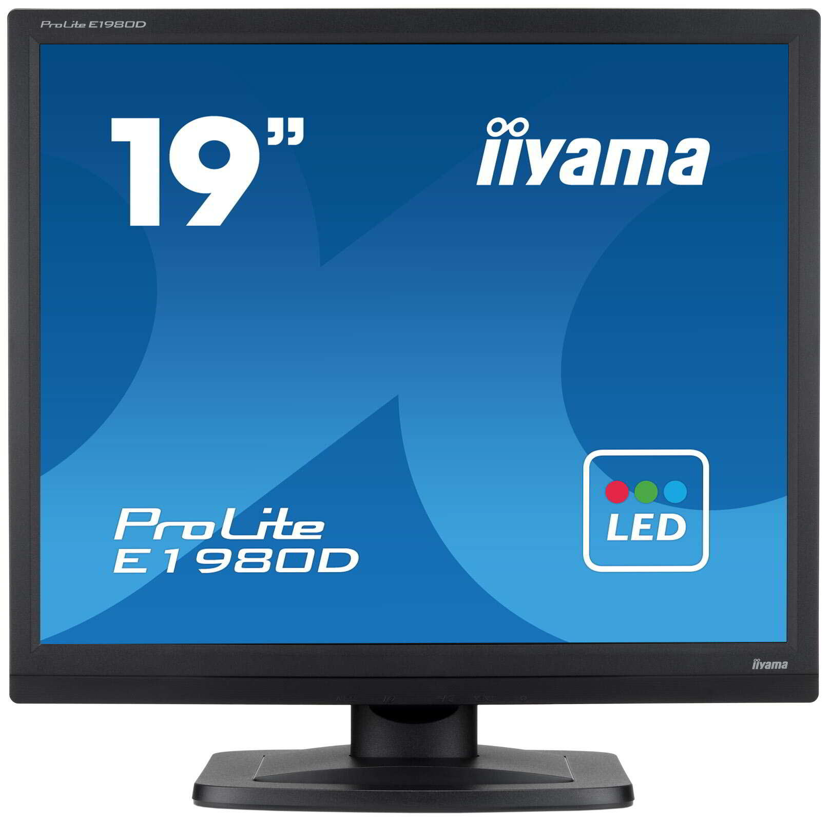 Iiyama 19"e1980d-b1 prolite monitor