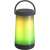 Denver BTL-311 portable Bluetooth speaker with built-in LED light, black, with USB charging port