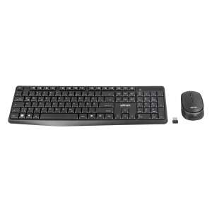 Ultron UMC-300 Wireless Keyboard and Mouse Combo, German Layout - Keyboard