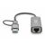 Adapter Digitus DN-3028 USB-C do 2.5 Gbps Ethernet z bliska