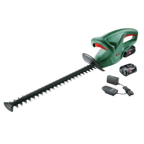 Akumulátorové nožnice na živý plot Bosch EasyHedgeCut 18V-45 s batériou a nabíjačkou