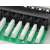 Equip 125297 Patch panel 50-portowy Cat.3 RJ45, zbliżenie wewnętrznego okablowania