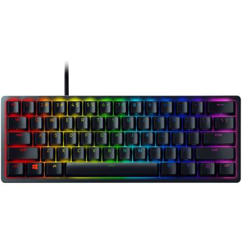 Razer | Huntsman Mini 60% | Black | Gaming keyboard | Wired | Opto-Mechanical | RGB LED light | NORD 74197048