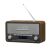 Radio retro DAB+/FM Denver DAB-18 ciemne drewno 76298556