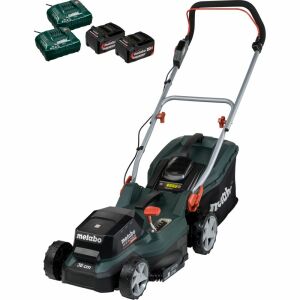 Metabo RM 36-18 LTX BL akkus fűnyíró akkumulátorokkal és töltőkkel - Metabo
