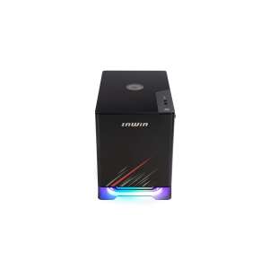 InWin A1 Plus Phantom Gaming számítógépház, fekete RGB világítással - Számítógépház