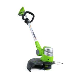 Greenworks G24LT30MK2 bežični trimer za travu, širina rezanja 30 cm, baterija 24V, zelena - Greenworks