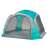 Coleman Event Dome Shelter XL, türkiz és szürke pavilon sátor, 3/4 nézet