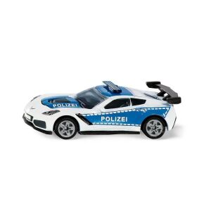 Siku Chevrolet Corvette ZR1 Police Car Model - Siku
