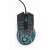 Gembird MUSG-RGB-01 USB Gaming Mouse - Čierna, pohľad zhora