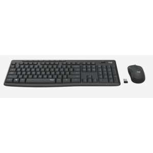 Logitech MK295 Silent Wireless Keyboard and Mouse combo, black - Logitech Keyboard