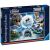 Ravensburger Klasszikus Mozi 2000 darabos puzzle doboz Jurassic Park, E.T., Vissza a jövőbe és Cápa filmek jeleneteivel