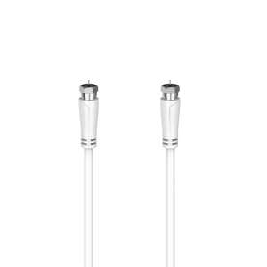 Hama 205063 Type-F antenna cable 1.5m white - Cable