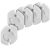 Goobay 51319 Child protector for power socket 5pcs - White 87094119