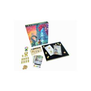 Canvas: Tükörképek társasjáték, teljes készlet dobozzal, játéktáblával, kártyákkal, zsetonokkal és útmutatóval - Gémklub