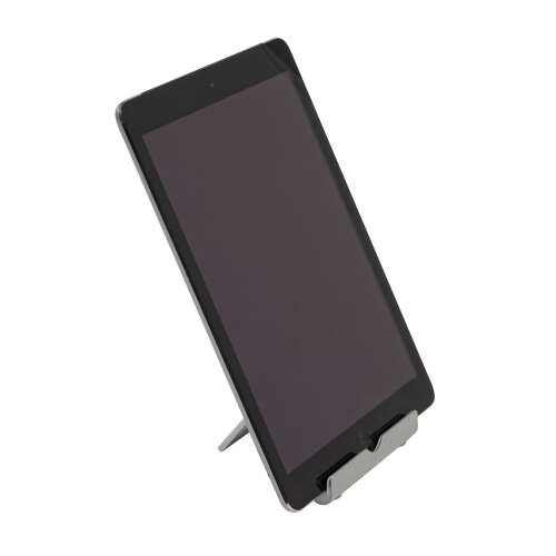 Terratec iTab Stojak na tablet i telefon - Srebrny, stojak na tablet, stojak na telefon, stojak na biurko, regulowany stojak, uniwersalny stojak