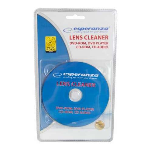 Esperanza Lencsetisztító DVD-ROM, DVD lejátszó, CD-ROM, CD Audio