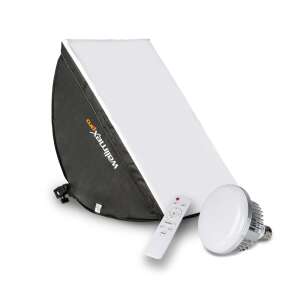 Walimex Pro 23104 LED Stúdió lámpa szett Softbox-szal, távirányítóval és izzóval - Stúdiófény és Reflektor
