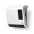 Nedis HTBA20WT Wall mounted heater for bathroom heating with remote control 2000W - White 88053446