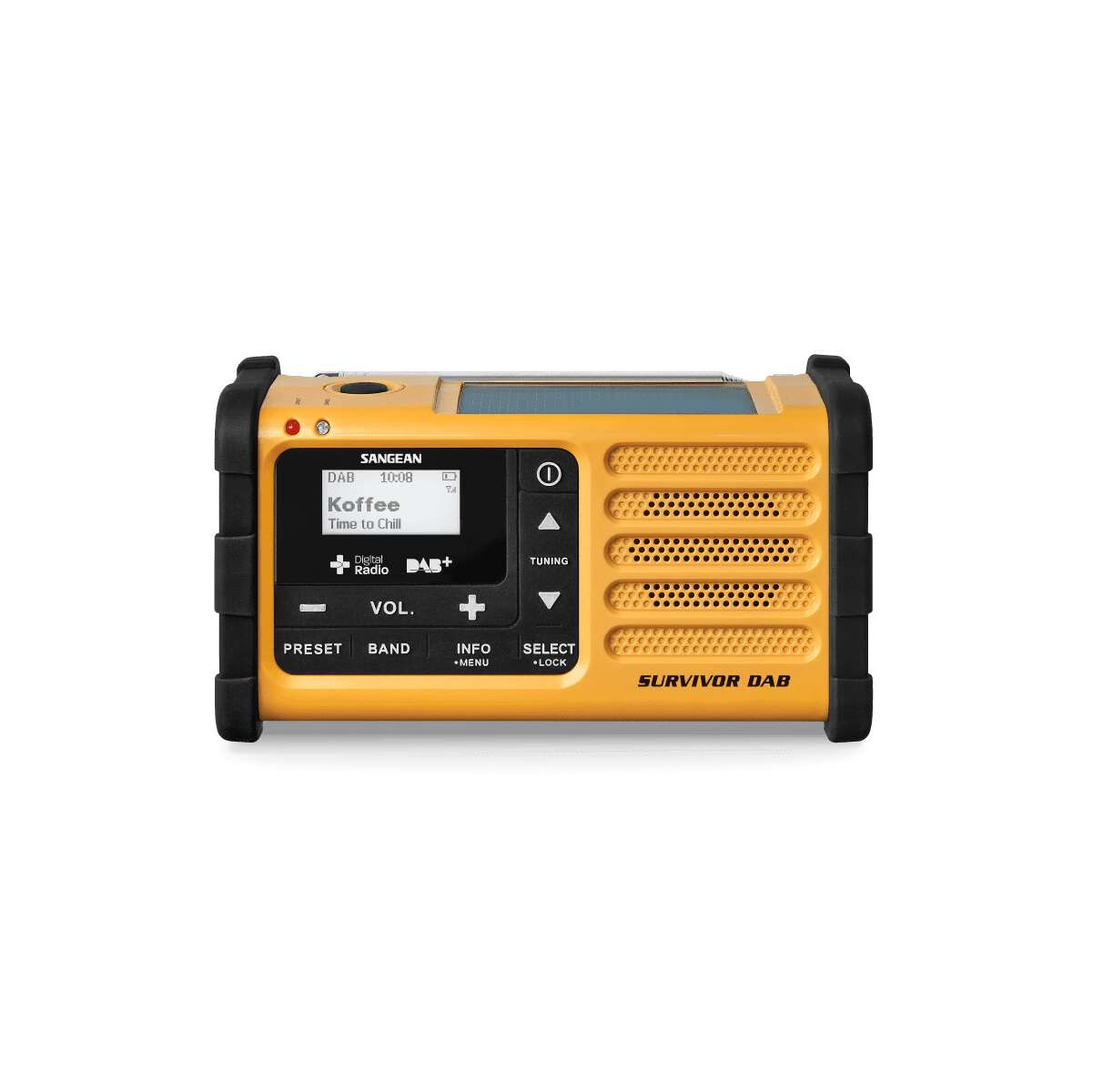 Sangean mmr-88 dab rádió - sárga