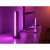 Philips Hue Play fényrudak, fehér, két fényrúd, okos otthoni világítás, lila fény, a TV mögött