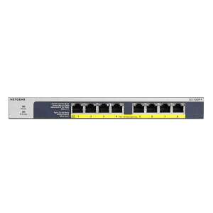 Netgear 8-portni Gigabit Ethernet Switch s visokim napajanjem PoE+ Neupravljani s FlexPoE (123W) GS108PP-100EUS 70359014 - Switch