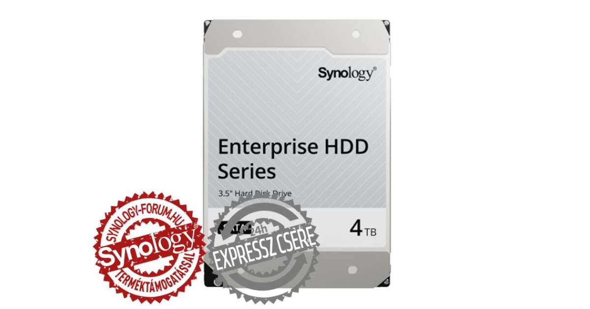 Hard Disk Synology HAT5300 4TB - Enterprise, SATA, 3.5" - Per NAS, Affidabilità Elevata - Foto 5
