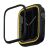 Uniq Moduo Apple Watch case - Black and Yellow - 38/40/41mm - angled view