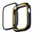 Uniq Moduo Apple Watch case - Black and Yellow - 38/40/41mm - angled view