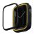 Uniq Moduo Apple Watch case - Black and Yellow - 38/40/41mm - angled view