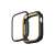 Uniq Moduo Apple Watch case, black with yellow trim, 38/40/41mm