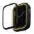 Uniq Moduo Apple Watch case, black with yellow trim, 38/40/41mm