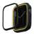 Uniq Moduo Apple Watch case, black with yellow trim, 38/40/41mm