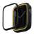 Uniq Moduo Apple Watch case, black with yellow trim, 38/40/41mm
