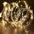 Micro LED fairy lights, warm white, 6 strands, 25 LEDs, outdoor use
