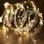 Micro LED fairy lights, warm white, 6 strands, 25 LEDs, outdoor use