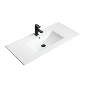 Kerámia Mosdó - Beépíthető - 120x46x18 cm - Fehér 124700888 - Leziter