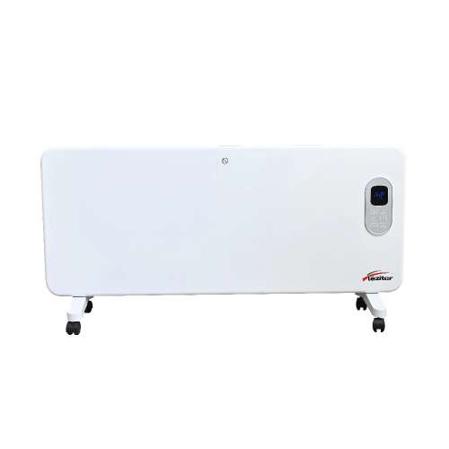 Leziter PN2000DL Methana Elektroheizung, weiß, 2000W, mit Rollen