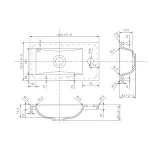 Wellis Almeria mosdókagyló 78053649 - Wellis