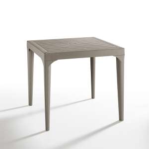 Plastikowy stół ogrodowy Malina cappuccino 70373869 - Stół ogrodowy