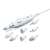 Beurer MP 42 electric nail and cuticle care set with LED light, includes 7 attachments for manicures and pedicures