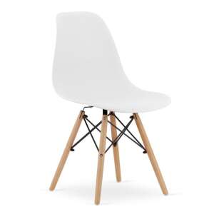 Artool Osaka Chair, PP, wood, white, 46x54x81 cm