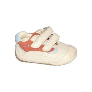 Chicco DOSTO zárt bőr kiscipő, bézs/piros színű ; 17-es 70383226 Utcai - sport gyerekcipő