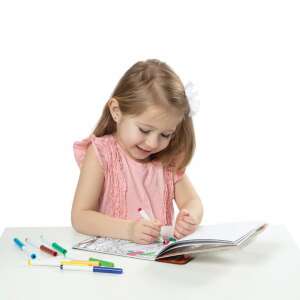 Melissa &amp; Doug Kreatív játék, Mágikus színező füzet, vadállatok