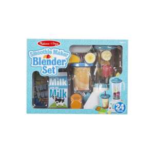 Melissa & Doug Turmixkészítő Játékszett - 24 darabos, játék turmixgép kiegészítőkkel - Melissa & Doug