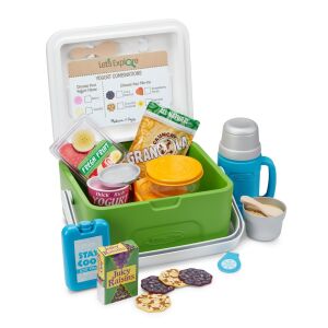 Melissa & Doug Let's Explore Camp Cooler játékszett tartalma - Melissa & Doug