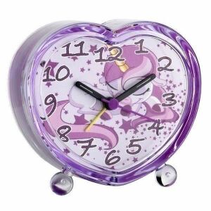 MCT Unicorn Alarm Clock - Heart Shaped - Kids Alarm Clock - TFA Alarm Clock